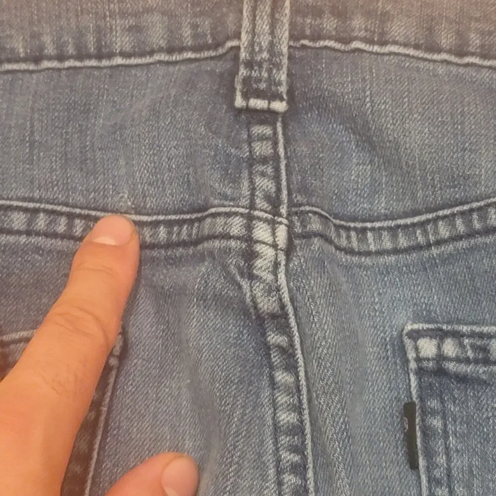 Levi's 508 Jeans Men's Blue Denim Regular Taper, 32x32, Black Tab